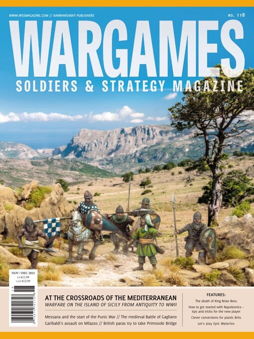 Cover image for Wargames, Soldiers & Strategy: WSS 118